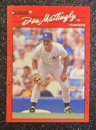 1990 Donruss Don Mattingly #190 Baseball Card New York ...