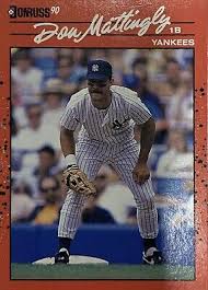 1990 Donruss Don Mattingly New York Yankees #190 NMMT | eBay