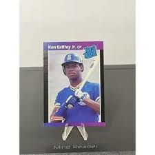 Donruss | Other | 989 Donruss Rated Rc Ken Griffey Jr Card 33 Seattle Mariners Error Blue Dot | Poshmark