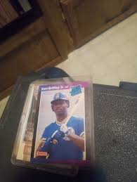 RARE-Ken Griffey Jr. Rookie ERROR CARD-No Period Dot after ...