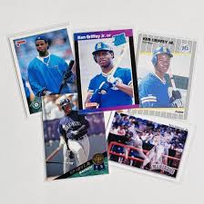 Ken Griffey Jr. ROOKIE Cards + 26 Baseball Cards to Choose ...