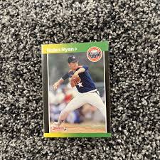 1989 Donruss Nolan Ryan ERROR Card No Dot After INC | eBay