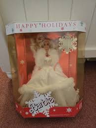 Special Edition 1989 Happy Holidays Barbie Blonde, Blue Eyes ...