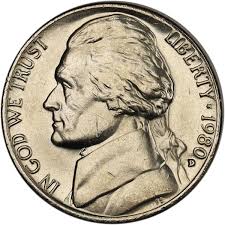 1980-D Jefferson Nickel | Littleton Coin Company