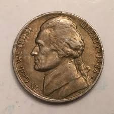 1984 P Jefferson Nickel - Etsy Israel