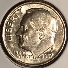 1987 P Roosevelt Dime | eBay