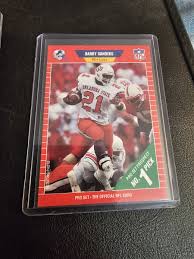 1989 Pro Set Barry Sanders #494 Rookie | eBay