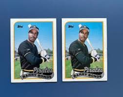 1989 Bowman BARRY BONDS Baseball Card - Etsy