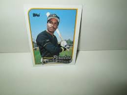 BARRY BONDS 1989 Baseball Card Topps #620 PITTSBURGH PIRATES HOF Exc | eBay