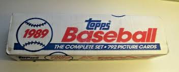 1989 Tops baseball cards complete set W Rookies Factory Tape ...