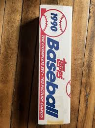 1990 Topps Baseball Complete Set 792 Cards New Not Factory ...
