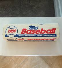 1989 Topps Baseball The Complete Set 792 Picture Cards ...