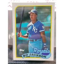 Topps | Other | 989 Topps Bo Jackson Baseball Card No 54 ...