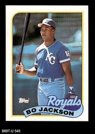 1989 Topps #540 Bo Jackson
