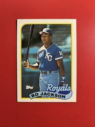 1989 Topps - #540 Bo Jackson Kansas City Royals | eBay