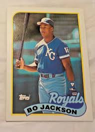 Vintage 1989 Topps BO JACKSON Baseball Card # 540 ...