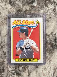 1989 Topps All-Star, Don Mattingly card | Mercari