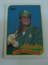 1989 Topps Baseball #500 Jose Canseco Oakland Athletics | eBay