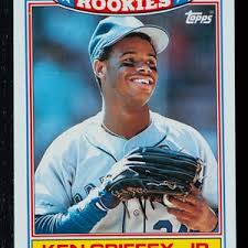 Ken Griffey Jr. 1990 Topps 1989 Rookies RC Rookie Baseball ...