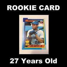 1990 Topps Ken Griffey, Jr. Rookie Card #336 - Etsy Canada