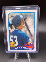 1989 Topps Mark Grace #465 ALL STAR ROOKIE | eBay