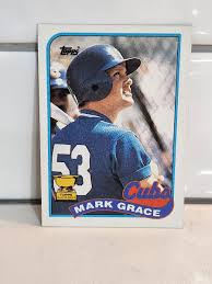 1989 Topps #465 Mark Grace Chicago Cubs | eBay