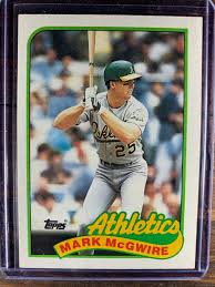 Mark McGwire Baseball Card #70 Topps Oakland Athletics ...
