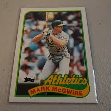 1989 Topps Mark McGwire Baseball Card #70 | eBay