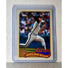 Topps | Other | Nolan Ryan 989 Topps Mlb 53 Baseball Card ...