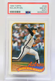 1989 Topps NOLAN RYAN #530 PSA 8 | eBay