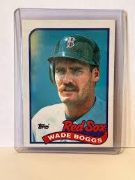 1989 Topps Wade Boggs #600 Boston Red Sox Baseball Card | eBay