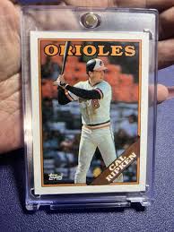 1988 Topps Baseball Card #650 Cal Ripken - ORIOLES - Etsy