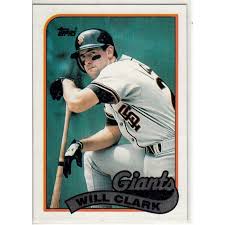 1989 Topps Will Clark baseball card #660 on eBid United ...