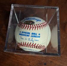 Albert Belle Autographed Baseball and Premium Card - Etsy