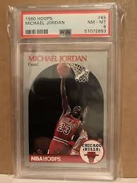 1990 Hoops Michael Jordan Chicago Bulls 65 Basketball Card ...