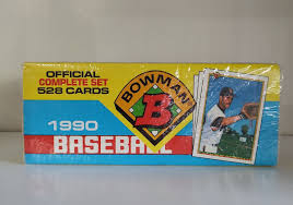 1990 Bowman Official Complete Set Factory Sealed 528 Cards ...