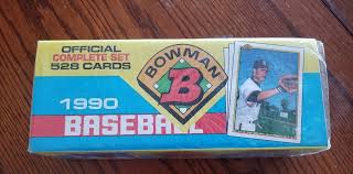1990 BOWMAN FACTORY SEALED BASEBALL CARD SET 528 CARDS | eBay