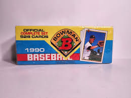 Vintage 1990 Bowman Baseball Set Factory Sealed BoxComplete ...