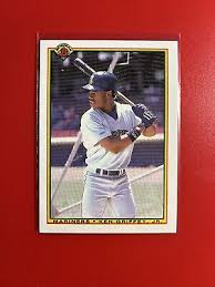 1990 Bowman #481 Ken Griffey Jr MLB HOF Mariners 2nd ...