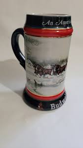 Vtg Budweiser Beer Stein 1990 Collectors Series an American ...