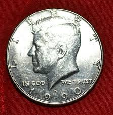 1990 D Kennedy Half Dollar Coin - circulated | eBay