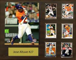 Jose Altuve Houston Astros 16x20 Photo Plaque