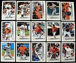 2022 Topps Series 1 and 2 Houston Astros 24 Card Team Set ...