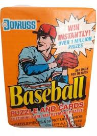 Donruss 1990 Baseball Puzzle and Cards - 1 Wax pack ...