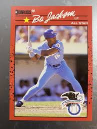 1990 Donruss Bo Jackson #650 Baseball Card ERROR Missing ...