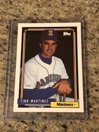 1992 Topps Baseball Card #481 Tino Martinez Seattle Mariners ...