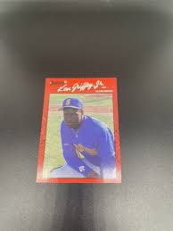 1990 Donruss Ken Griffey Jr. Seattle Mariners 365 Error card ...