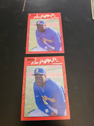 KEN GRIFFEY JR. 1990 Donruss Rookie #365 ERROR CARD No ...