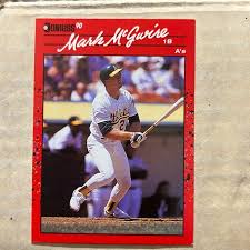 Donruss | Other | Mark Mcgwire Error Baseball Card | Poshmark
