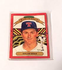 Vintage 1989 Donruss Nolan Ryan Error #665 but Printed #659 ...